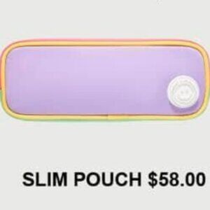 Stoney Clover Lane fruit punch color-blocked slim pouch